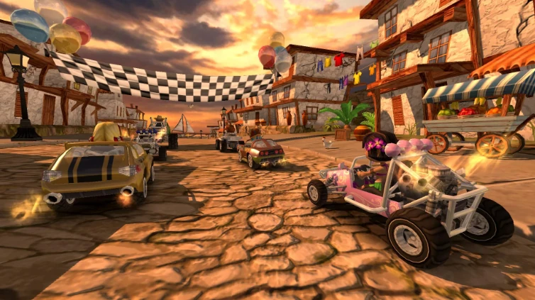 beach buggy racing hack apk