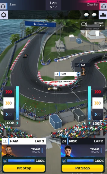 unlimited money in f1 clash